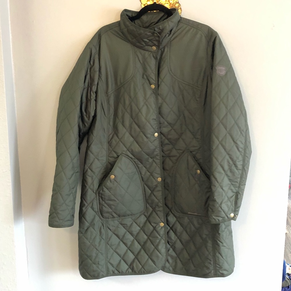 Eddie Bauer Field Coat - Green T2XL Tall!